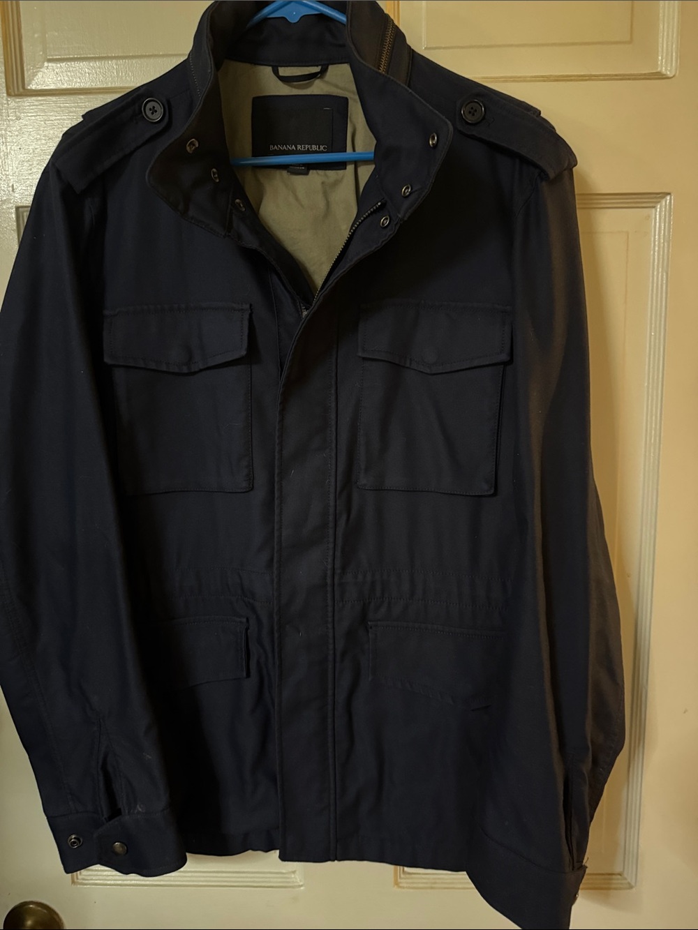 Banana Republic Men’s Dark Navy Lightweight Field Jacket